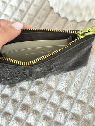 Monedero Bimba y Lola Negro Cocodrilo