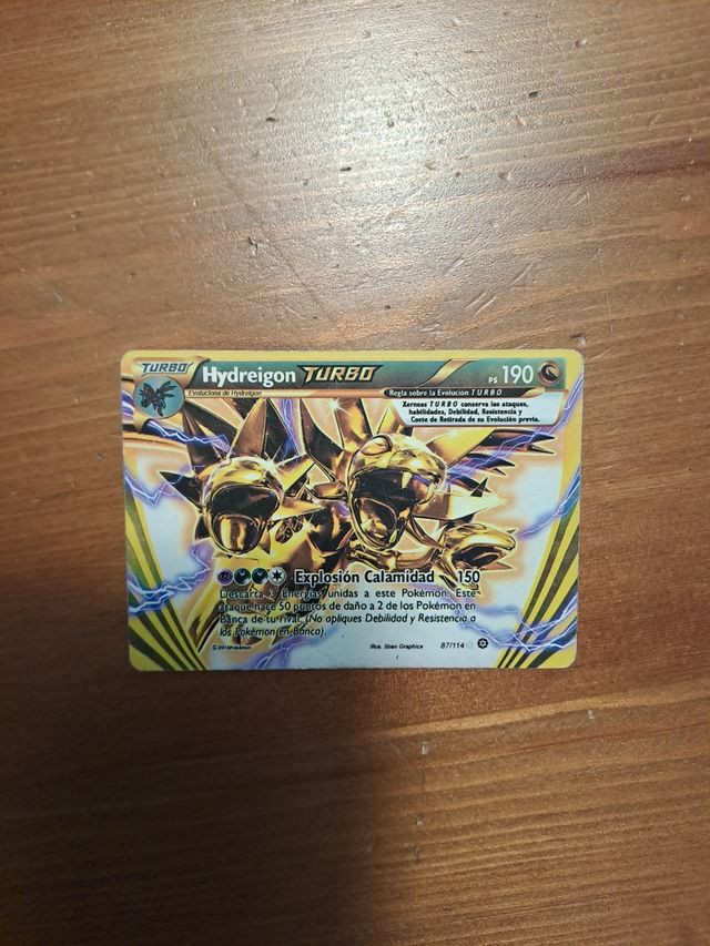 4 Cartas Pokémon Turbo y 1 BREAK