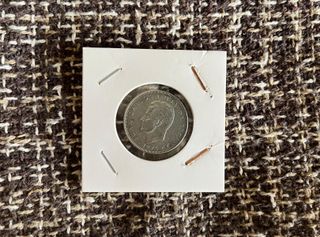 Moneda 5 Pesetas 1975 Error Reverso 1980