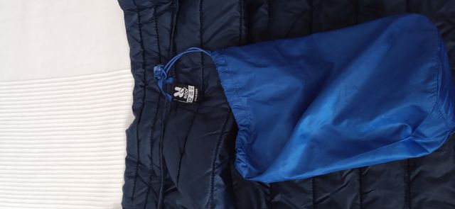 Chaqueta sin mangas azul