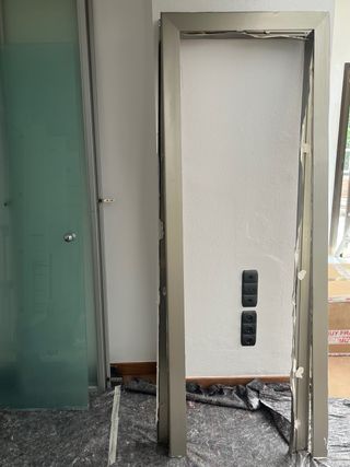 Puerta de cristal translúcido - OFERTA!!!