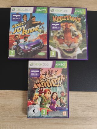 Pack 3 Juegos Kinect Xbox 360