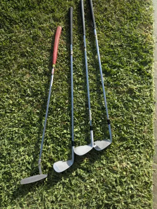 Juego de palos de golf con bolsa y carrito