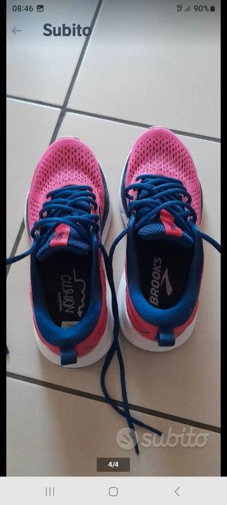 Scarpe Brooks Donna Rosa/Blu