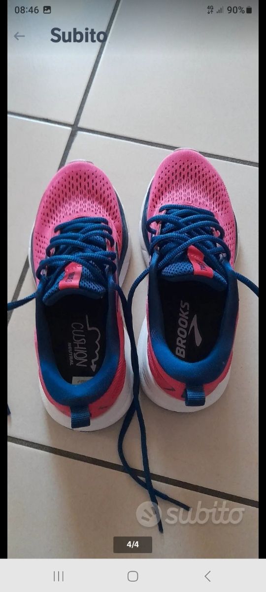 Scarpe Brooks Donna Rosa/Blu