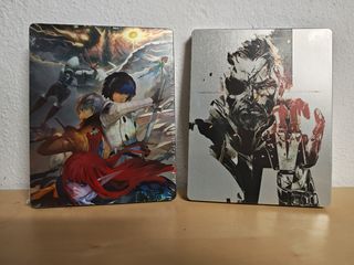 Steelbook Metal Gear Solid + Persona