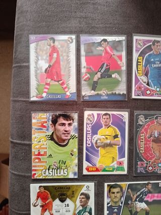 Lote 14 cromos Iker Casillas
