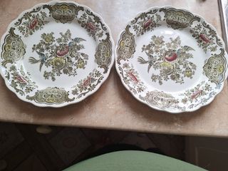 2 piatti: Collezione English Ceramic