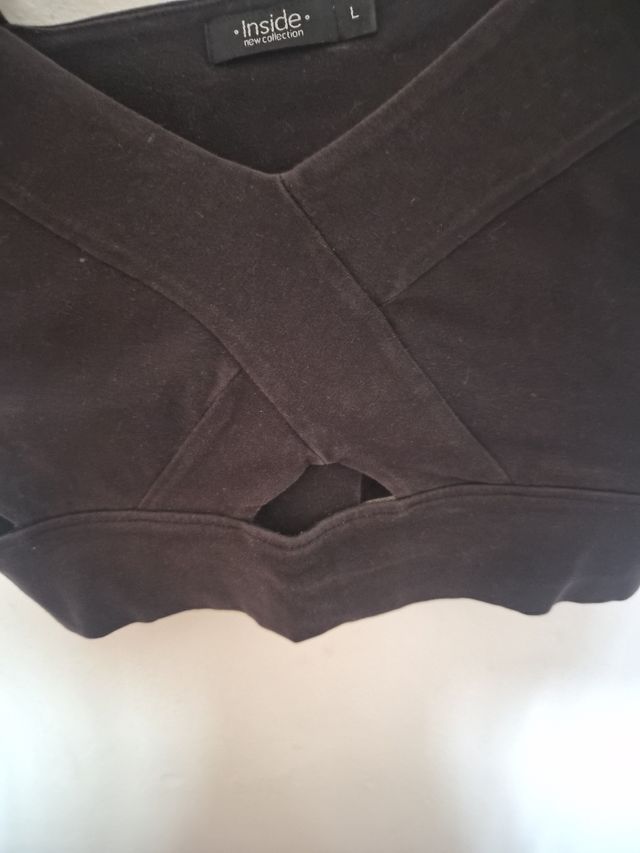 Top negro Inside talla L