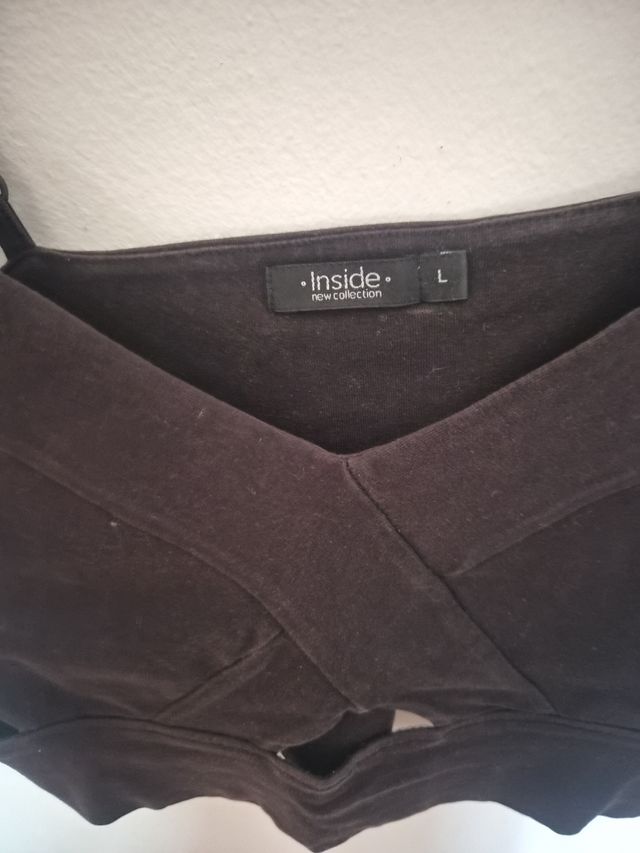Top negro Inside talla L
