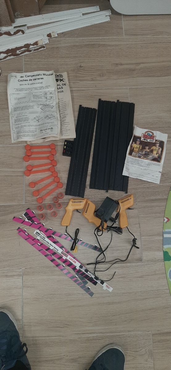 Pista de coches Scalextric afx comansi ,aurora.