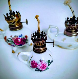 Ceramiche floreali antiche Quinqueles