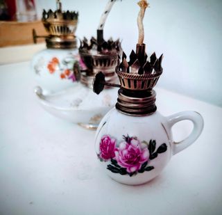 Ceramiche floreali antiche Quinqueles