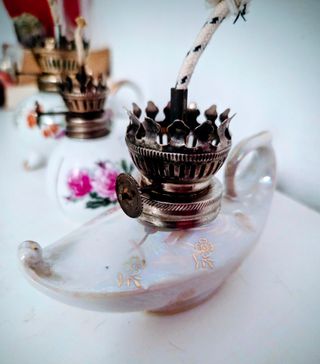 Ceramiche floreali antiche Quinqueles