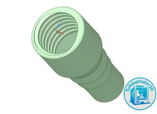 Adaptador Manguera Aspiradora 49mm a Festool