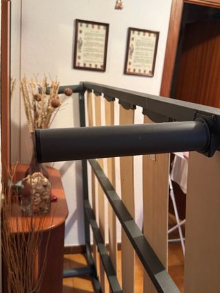 Somier metálico con lamas de madera