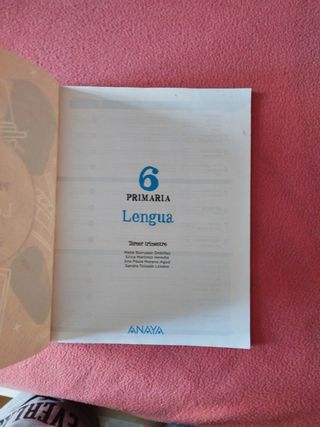 Libro de 6 sexto anaya