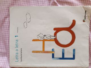 CARTILLA DE LECTURA LETRA A LETRA 1 PRIMARIA