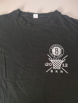 Camiseta Brooklyn Nets Negra