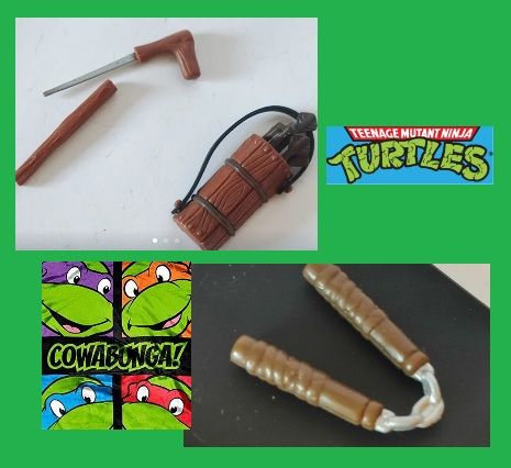 Accessori per armi e figure di Tartarughe Ninja TMNTretro