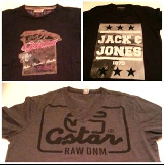Camisetas G-Star y Jack & Jones Talla M