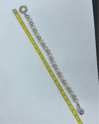 Collar y Pulsera de peras japonesas naturales