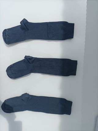 Pack 3 pares calcetines azul marino
Tallas 37-39