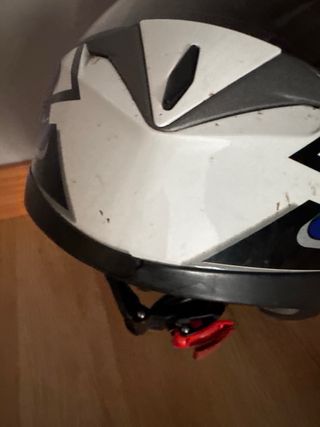 Casco Integral Shark Blanco y Azul