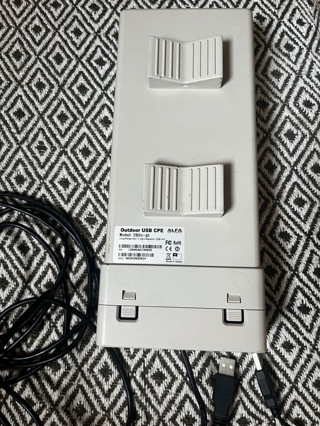 Adaptador WiFi ALFA Network UBDO de largo alcance