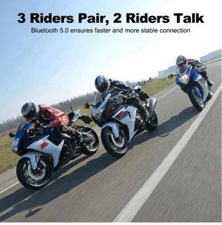 BT Intercomunicador para Moto FM Radio
