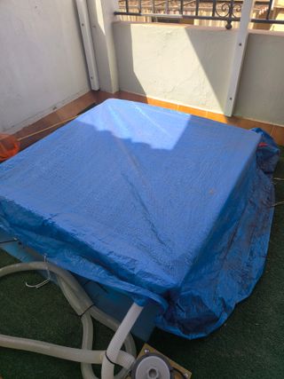 Piscina infantil con depuradora 