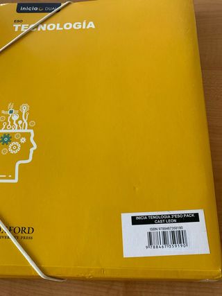 Inicia Tecnología 3.º ESO. Libro del alumno. Ca...
