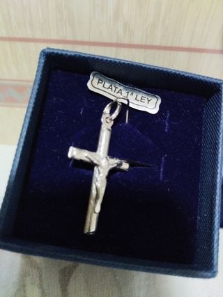 Crucifijo de Plata Ley 925