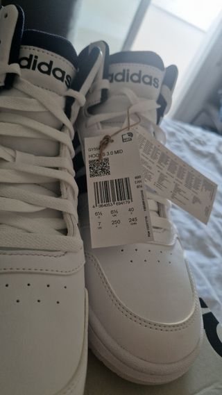 Zapatillas Adidas Blancas y Azules