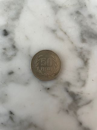 Moneda 50 Pesos Colombia 2003