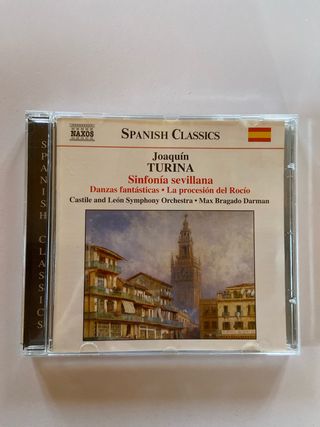 CD Joaquín Turina Sinfonía Sevillana Naxos