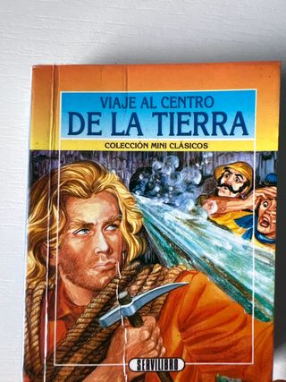 Mini libro: Viaje al centro de la tierra.