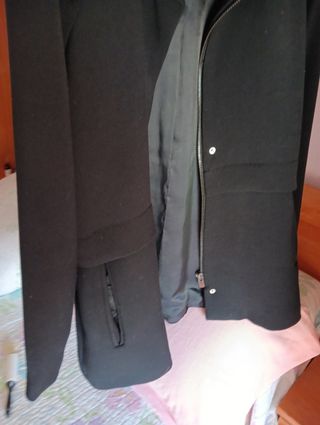 Parka Mango Negra
