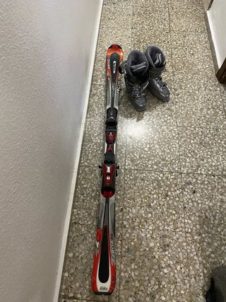 Esquís Rossignol Zenith y botas