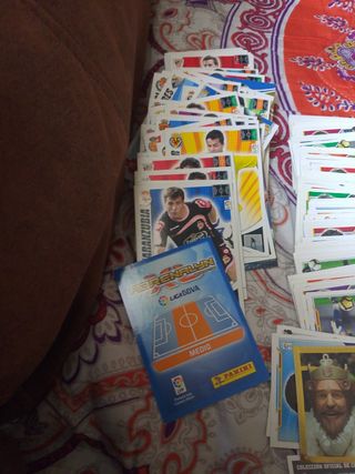Lote cromos fútbol antiguos