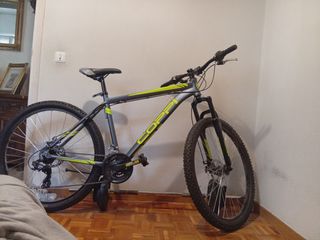 Bicicleta de montaña COPPI gris y verde
