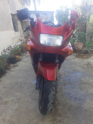 Kawasaki ZZR 600 Roja.