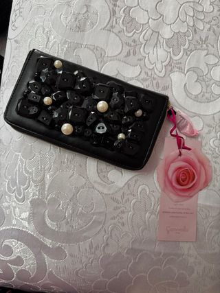 Portafoglio donna Camomilla nero 