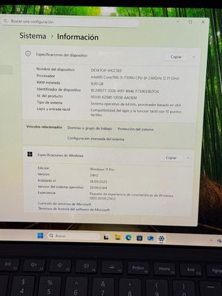 Microsoft Surface Pro 5 Wifi+celular 256Gb/8Gb