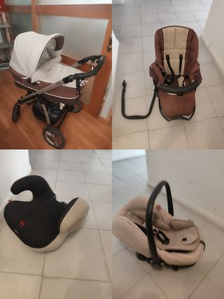 Carro Bebecar IP OP 3 en 1