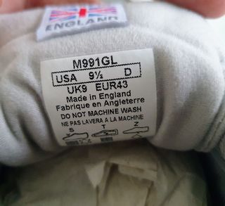 New Balance 991 MiUK talla 43eur 9,5usa Gris