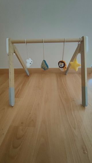 Gimnasio Bebé PolarB Madera Juguetes