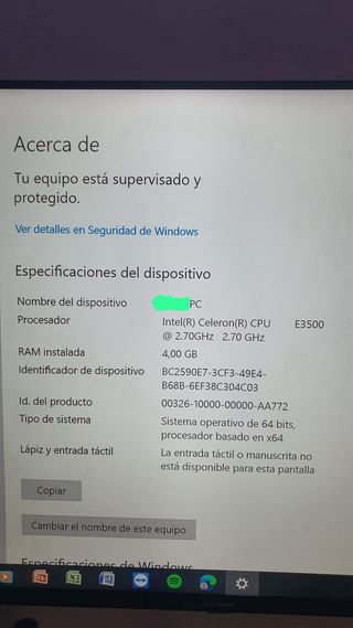 Caja PC Asus Negra