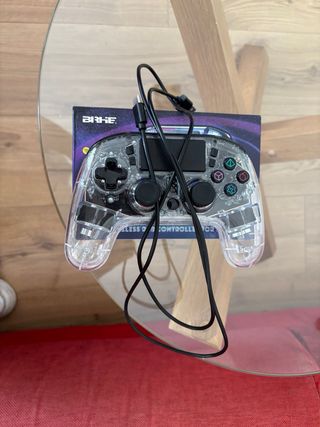 Mando PS4 Inalámbrico Transparente