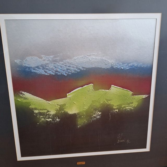 Cuadro abstracto moderno